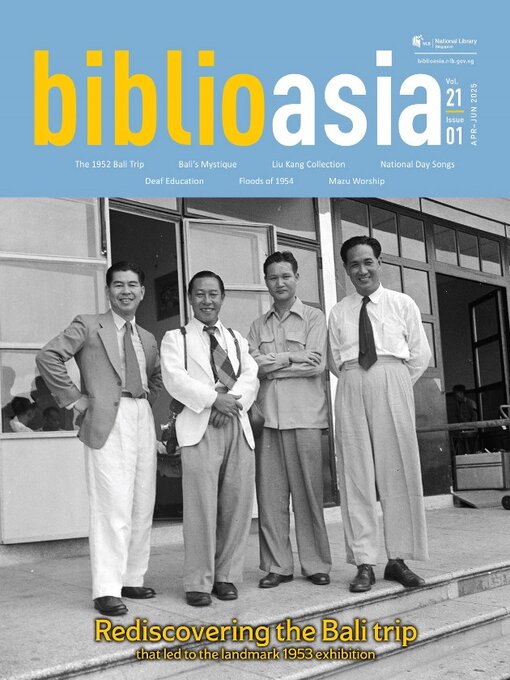 Cover image for BiblioAsia, Vol 21 Issue 1, Apr-Jun 2025